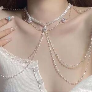 Elegant Silver Chain Necklace